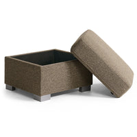 Sylvie Square Ottoman
