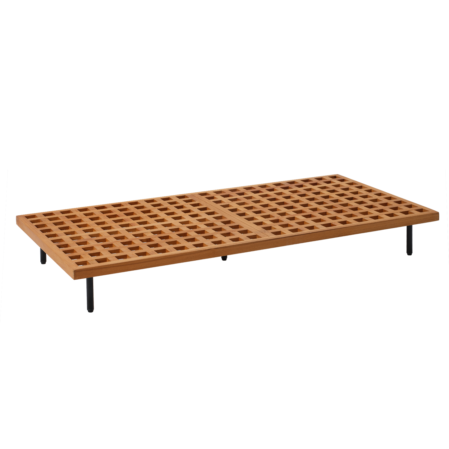 [Pre-Sale] Teak Lattice Outdoor Long Coffee Table