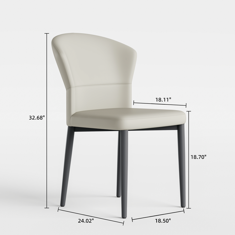 Chair height is 32.68 in