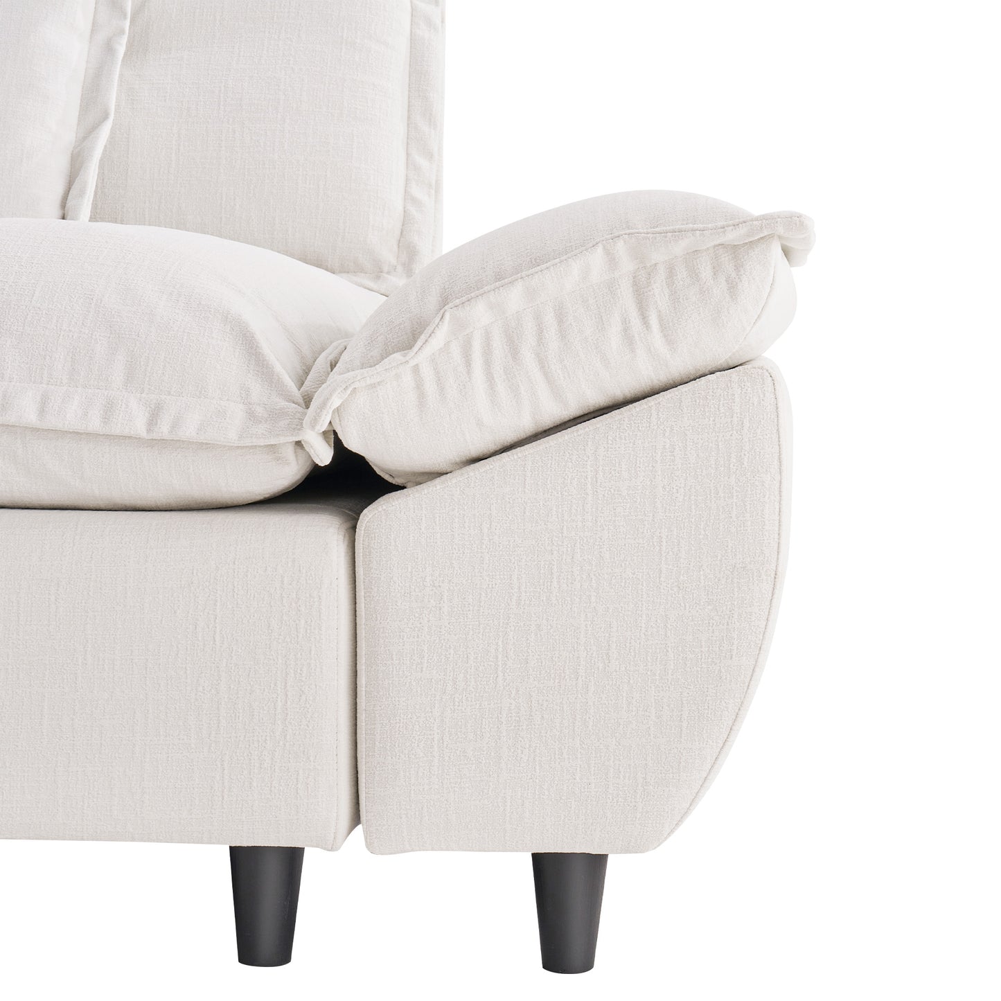 Voyage Modern Minimalist Modular Cloud Armchair