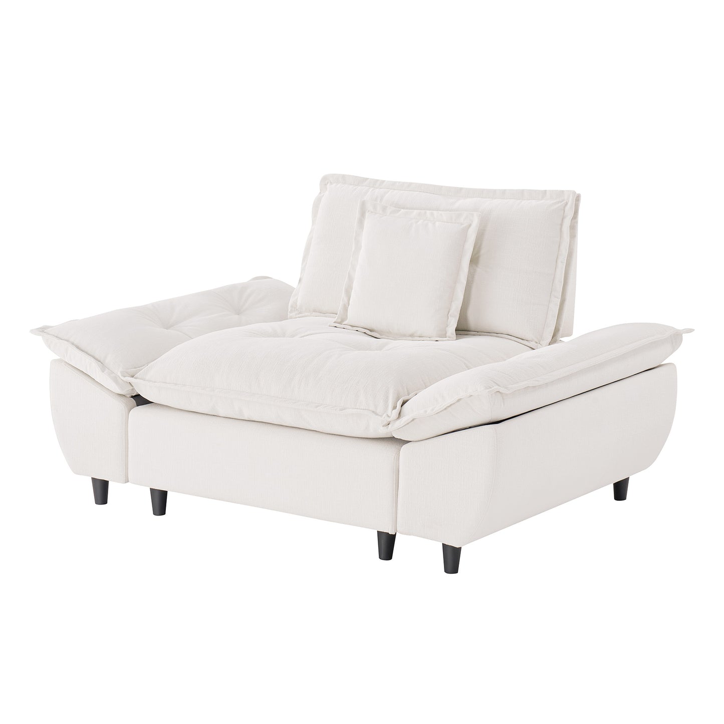 Voyage Modern Minimalist Modular Cloud Armchair