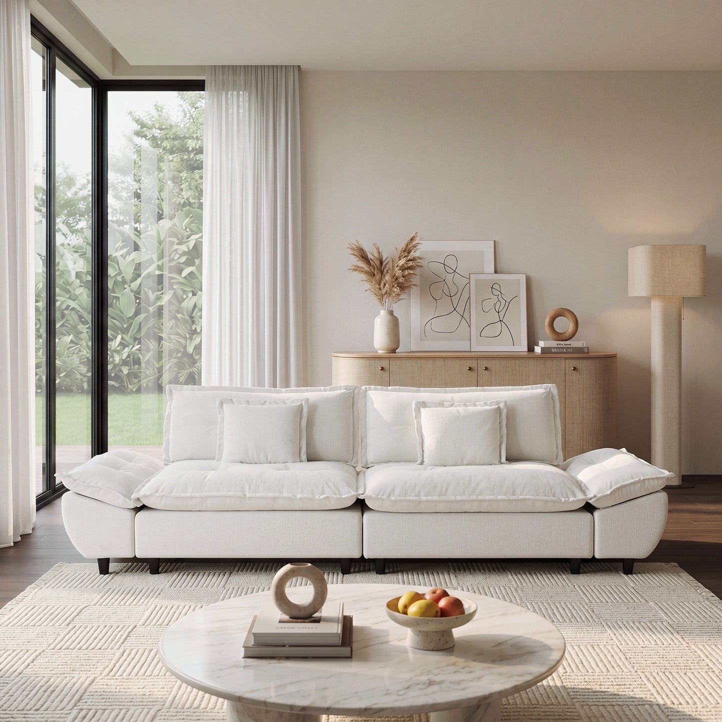 [Pre-Sale] Voyage Modern Modular 2-Seater Cloud Loveseat