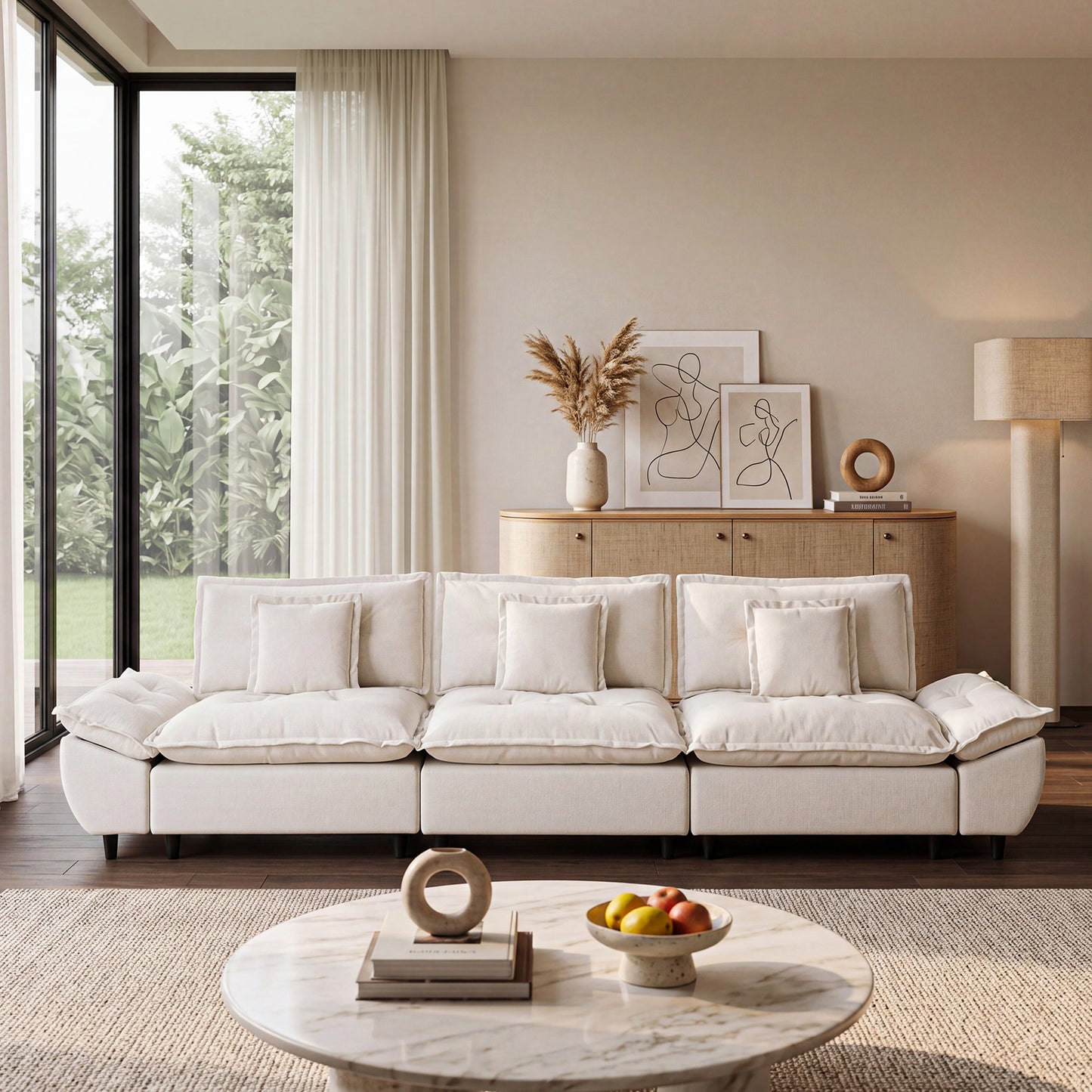 [Pre-Sale] Voyage Oversized Modular 3-Seater Cloud Sofa