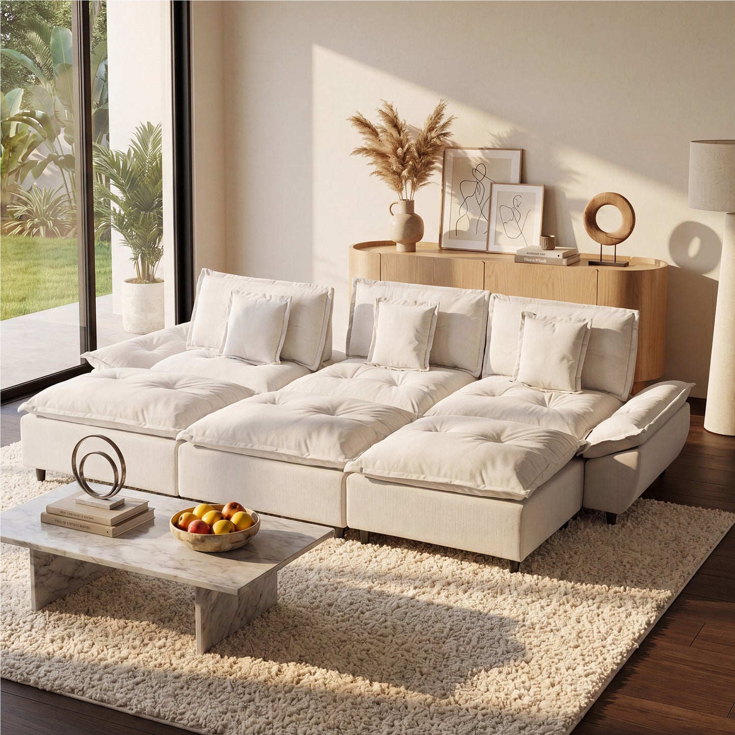 [Pre-Sale] Voyage Oversized Modular 3-Seater Cloud Sofa