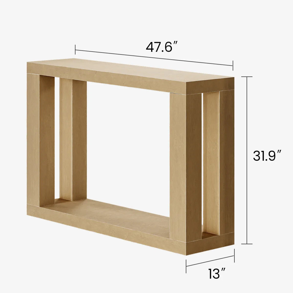 Elio Wood Console Table