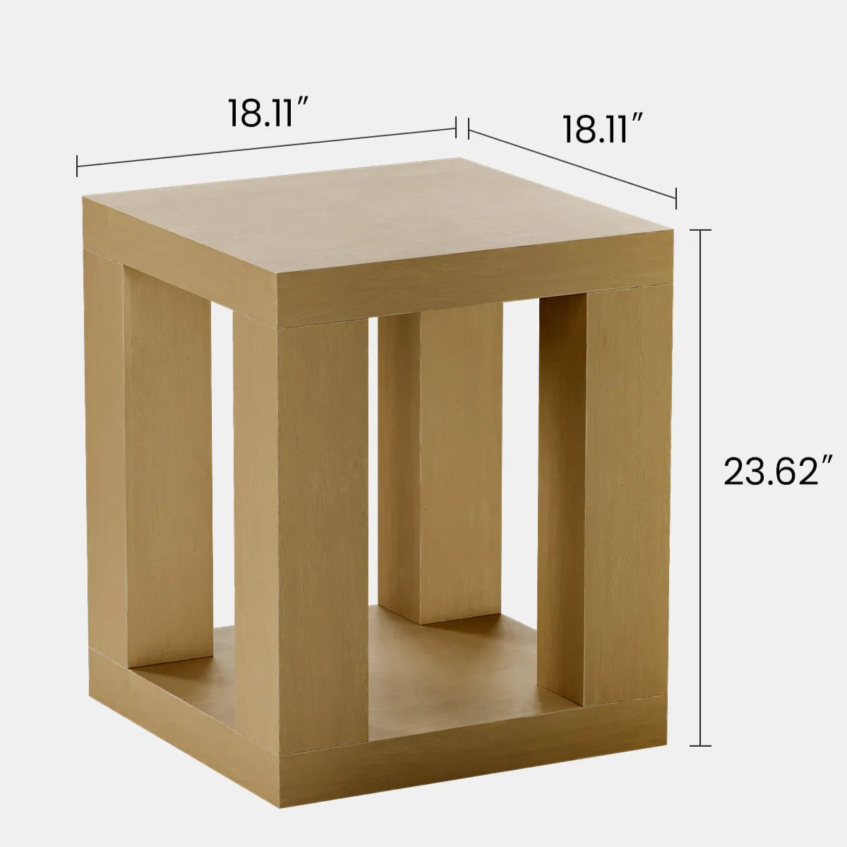 Elio Wood Side Table