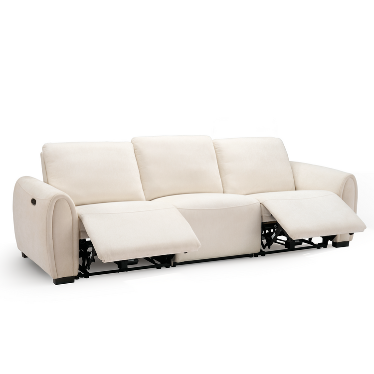 [Pre-Sale] 103" 3-Seater Sofa Zero-Gravity Reclining with USB-C & Child Lock – Covea, Beige
