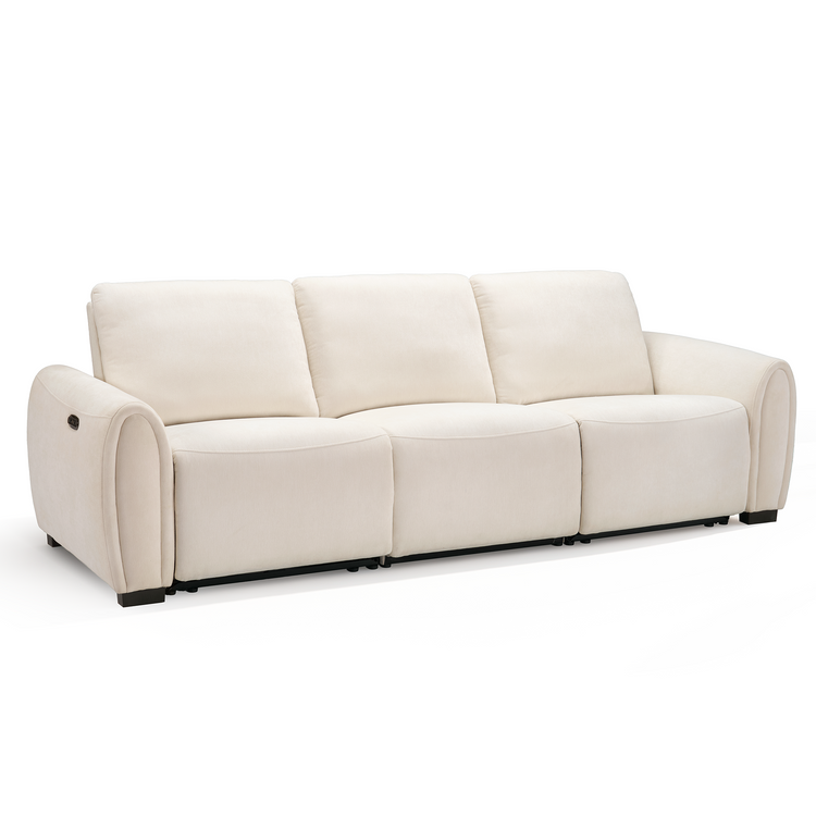 [Pre-Sale] 103" 3-Seater Sofa Zero-Gravity Reclining with USB-C & Child Lock – Covea, Beige
