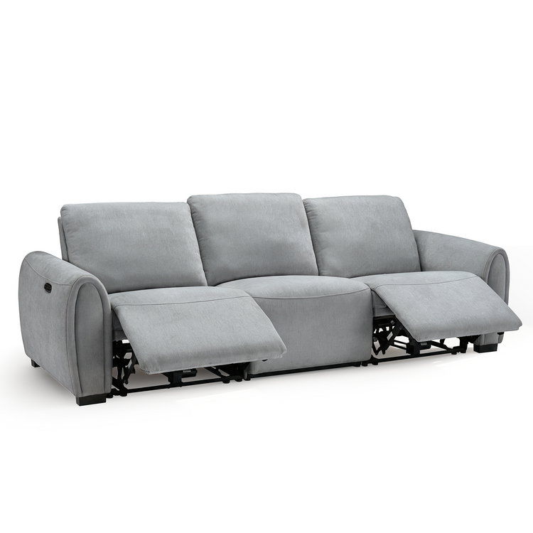 [Pre-Sale] 103" 3-Seater Sofa Zero-Gravity Reclining with USB-C & Child Lock – Covea, Gray