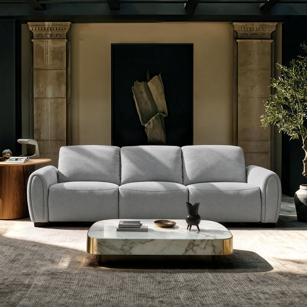 [Pre-Sale] 103" 3-Seater Sofa Zero-Gravity Reclining with USB-C & Child Lock – Covea, Gray