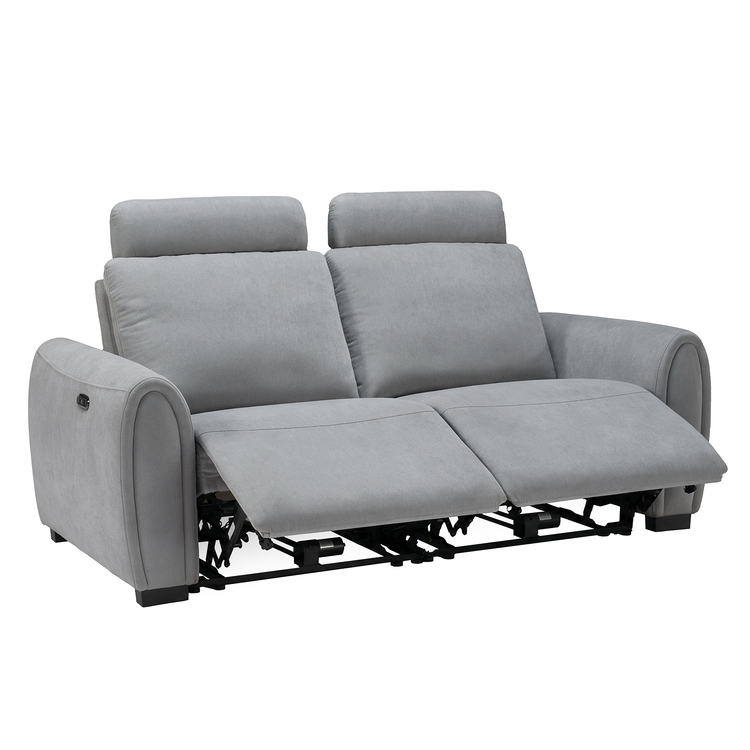 [Pre-Sale] 74" Loveseat Sofa Zero-Gravity Reclining with Adjustable Headrest & USB-C – Covea, Gray