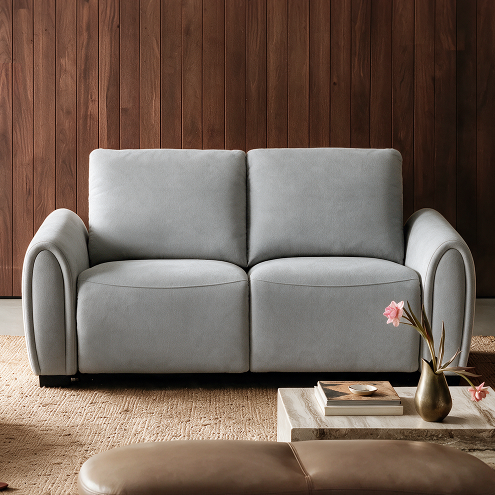 [Pre-Sale] 74" Loveseat Sofa Zero-Gravity Reclining with USB-C & Child Lock – Covea, Gray