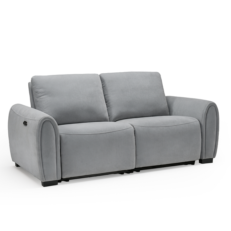 [Pre-Sale] 74" Loveseat Sofa Zero-Gravity Reclining with USB-C & Child Lock – Covea, Gray
