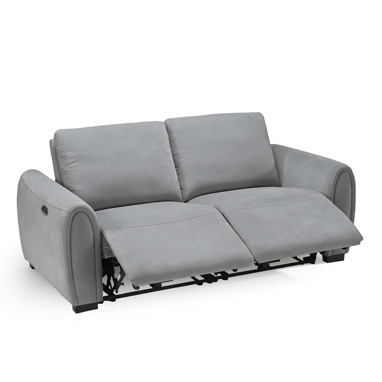 [Pre-Sale] 74" Loveseat Sofa Zero-Gravity Reclining with USB-C & Child Lock – Covea, Gray