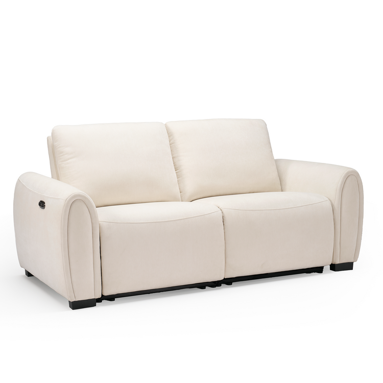 [Pre-Sale] 74" Loveseat Sofa Zero-Gravity Reclining with USB-C & Child Lock – Covea, Beige