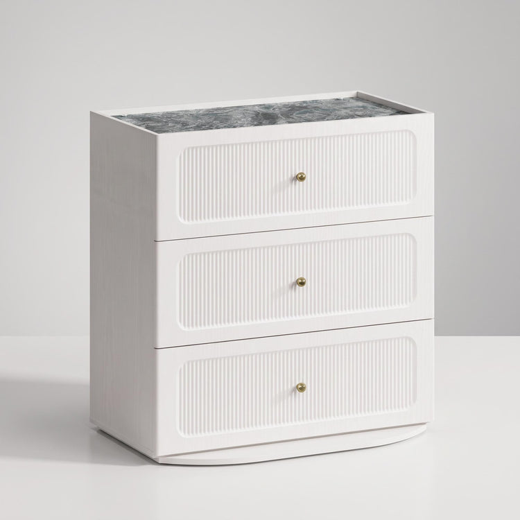 3-Drawer Dresser, 31.5" Modular Fluted with Soft-Close Glides, FlexMod Collection