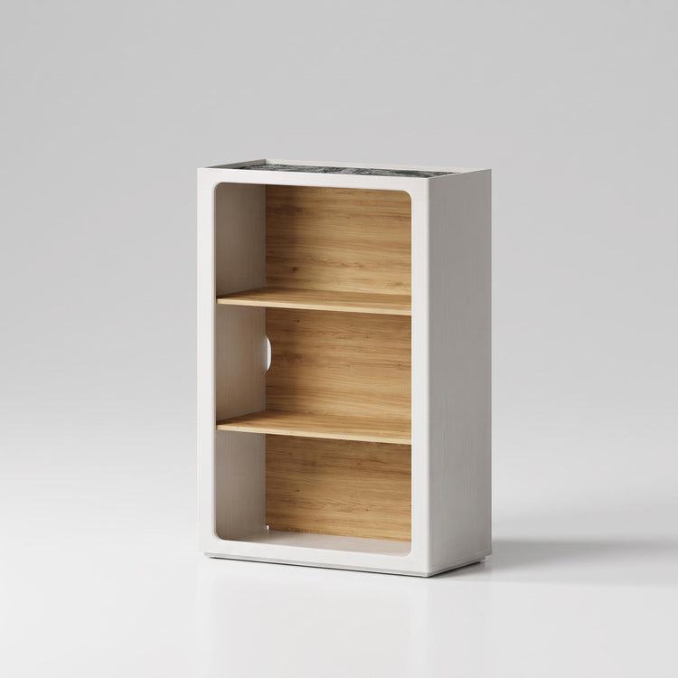Open Bookshelf, 31.5" Modular with Adjustable Shelves, FlexMod Collection