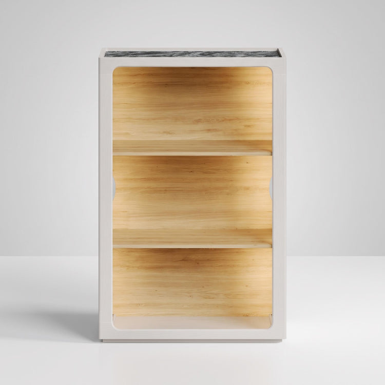 Open Bookshelf, 31.5" Modular with Adjustable Shelves, FlexMod Collection