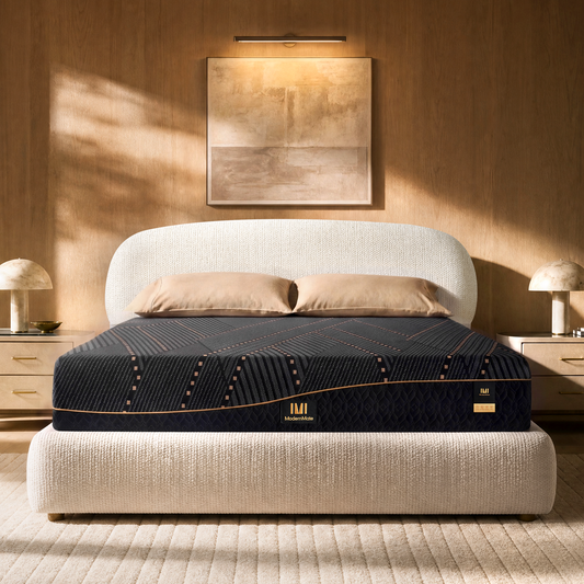 Elara King Storage Bed Frame with 12‘’ Cooling Memory Foam Mattress Set，Begie