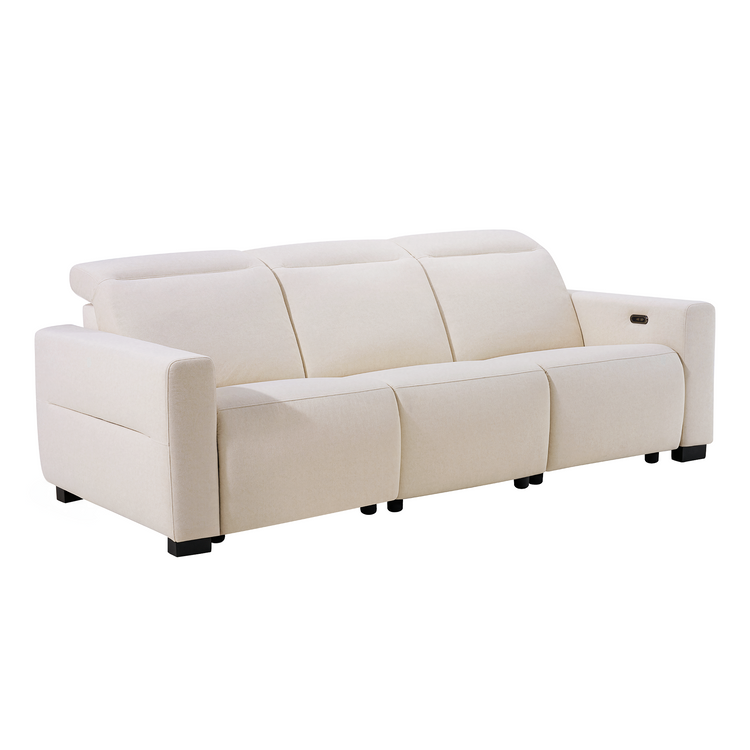 [Pre-sale} Lodden 98" 3-Seater Power Reclining Sofa with Zero Gravity & USB-C, Beige