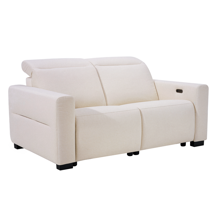 [Pre-sale] Lodden 70.8" Power Reclining Sofa Loveseat with Zero Gravity & USB-C，Beige