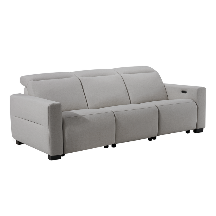 [Pre-sale] Lodden 96" 3-Seater Power Reclining Sofa with Zero Gravity & USB-C，Grey