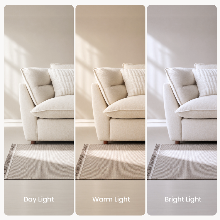 [Pre-sale] Loveseat Sofa, Loven Modular Cloud Design with Solid Wood Legs，Pure Plume