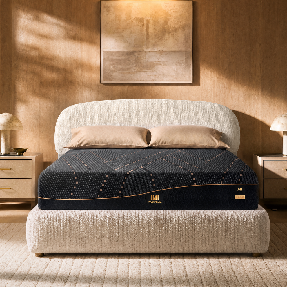 Elara Queen Storage Bed Frame with 12‘’ Cooling Memory Foam Mattress Set